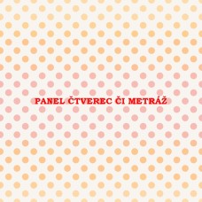 Látkový panel  či metráž kolekce GRADIENTNÍ PUNTÍKY  636-118