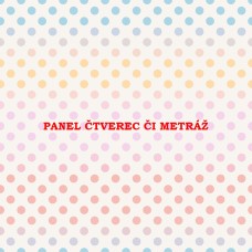 Látkový panel  či metráž kolekce GRADIENTNÍ PUNTÍKY  636-120