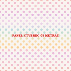 Látkový panel  či metráž kolekce GRADIENTNÍ PUNTÍKY  636-121