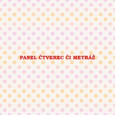 Látkový panel  či metráž kolekce GRADIENTNÍ PUNTÍKY  636-122