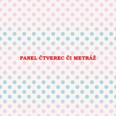 Látkový panel  či metráž kolekce GRADIENTNÍ PUNTÍKY  636-123