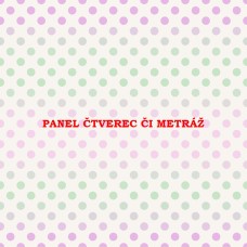 Látkový panel  či metráž kolekce GRADIENTNÍ PUNTÍKY  636-124