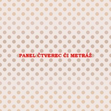 Látkový panel  či metráž kolekce GRADIENTNÍ PUNTÍKY  636-125
