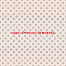 Látkový panel  či metráž kolekce GRADIENTNÍ PUNTÍKY  636-126