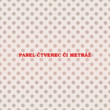 Látkový panel  či metráž kolekce GRADIENTNÍ PUNTÍKY  636-127