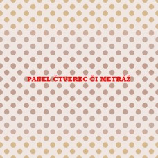 Látkový panel  či metráž kolekce GRADIENTNÍ PUNTÍKY  636-129