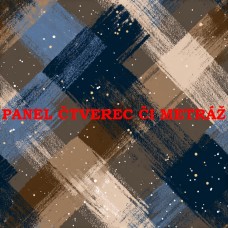 Látkový panel či metráž kolekce DOPLŇKOVÉ DO BAREVNÝCH KOMBINACÍ - MODRÁ A HNĚDÁ 636-3 Látkový panel či metráž kolekce DOPLŇKOVÉ DO BAREVNÝCH KOMBINACÍ - MODRÁ A HNĚDÁ 636-3