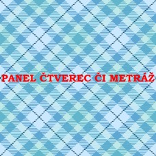 Látkový panel  či metráž kolekce DOPLŇKOVÉ DO BAREVNÝCH KOMBINACÍ  - TYRKYSOVÁ, MODRÁ, ZELENÁ  636-79
