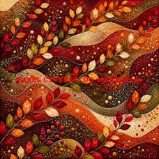 Látkový panel kolekce PODZIMNÍ ELEGANCE  638-12