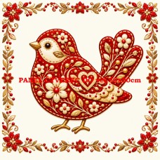 BAVLNĚNÝ PANEL  10x10 cm VAF609