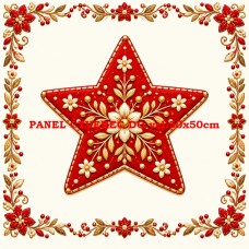  Látkový panel kolekce VÁNOCE 640-1008