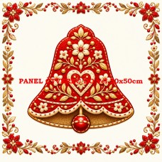 Látkový panel kolekce VÁNOCE 640-1013 Látkový panel kolekce VÁNOCE 640-1013