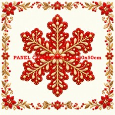Látkový panel kolekce VÁNOCE 640-1014 Látkový panel kolekce VÁNOCE 640-1014
