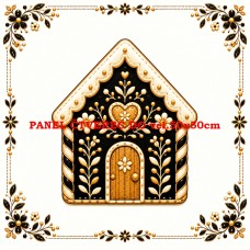 Látkový panel kolekce VÁNOCE 640-1025 Látkový panel kolekce VÁNOCE 640-1025
