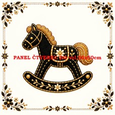  Látkový panel kolekce VÁNOCE 640-1032