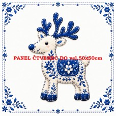 Látkový panel kolekce VÁNOCE 640-1052 Látkový panel kolekce VÁNOCE 640-1052