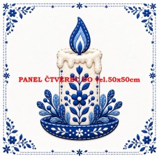  Látkový panel kolekce VÁNOCE 640-1055