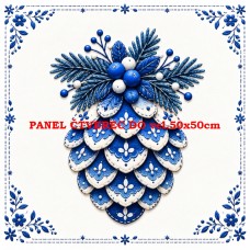 Látkový panel kolekce VÁNOCE 640-1058