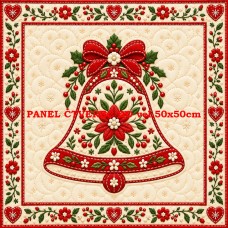 Látkový panel kolekce VÁNOCE 640-1128 Látkový panel kolekce VÁNOCE 640-1128
