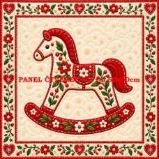 Látkový panel kolekce VÁNOCE 640-1142 Látkový panel kolekce VÁNOCE 640-1142