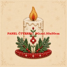  Látkový panel kolekce VÁNOCE 640-119