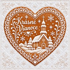  Látkový panel kolekce VÁNOCE 640-1198 SLOVENSKY