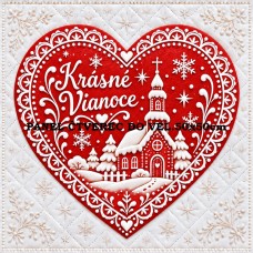  Látkový panel kolekce VÁNOCE 640-1227  SLOVENSKY
