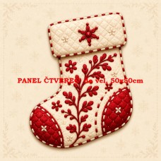  Látkový panel kolekce VÁNOCE 640-1260