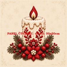  Látkový panel kolekce VÁNOCE 640-1269