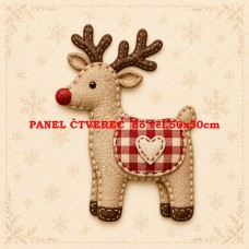  Látkový panel kolekce VÁNOCE 640-1338