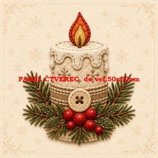  Látkový panel kolekce VÁNOCE 640-1341
