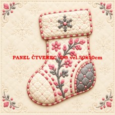  Látkový panel kolekce VÁNOCE 640-1388
