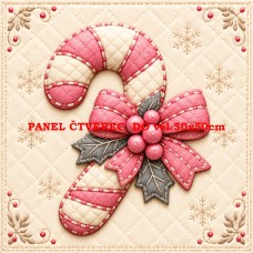  Látkový panel kolekce VÁNOCE 640-1395