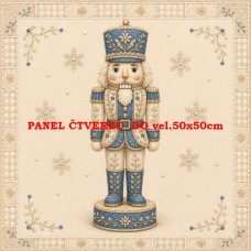 Látkový panel kolekce VÁNOCE 640-183 Látkový panel kolekce VÁNOCE 640-183