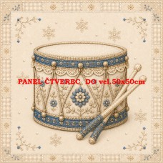  Látkový panel kolekce VÁNOCE 640-186
