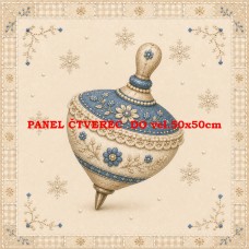 Látkový panel kolekce VÁNOCE 640-197 Látkový panel kolekce VÁNOCE 640-197