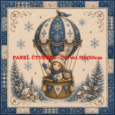 Látkový panel kolekce VÁNOCE 640-204 Látkový panel kolekce VÁNOCE 640-204