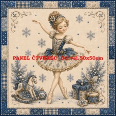 Látkový panel kolekce VÁNOCE 640-219 Látkový panel kolekce VÁNOCE 640-219