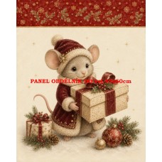 BAVLNĚNÝ PANEL  8x10 cm VAF382
