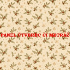 Látkový panel či metráž kolekce VÁNOCE 640-311 Látkový panel či metráž kolekce VÁNOCE 640-311