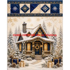 Látkový panel kolekce VÁNOCE 640-327 Látkový panel kolekce VÁNOCE 640-327
