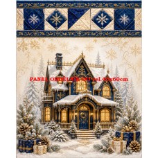 Látkový panel kolekce VÁNOCE 640-328 Látkový panel kolekce VÁNOCE 640-328
