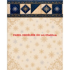 Látkový panel kolekce VÁNOCE 640-338 Látkový panel kolekce VÁNOCE 640-338