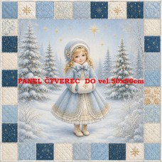 Látkový panel kolekce VÁNOCE 640-344 Látkový panel kolekce VÁNOCE 640-344
