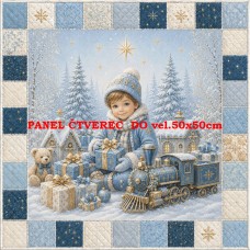  Látkový panel kolekce VÁNOCE 640-348