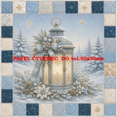  Látkový panel kolekce VÁNOCE 640-352