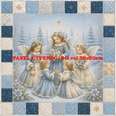 Látkový panel kolekce VÁNOCE 640-356
