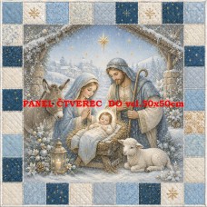  Látkový panel kolekce VÁNOCE 640-357
