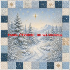  Látkový panel kolekce VÁNOCE 640-358