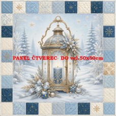  Látkový panel kolekce VÁNOCE 640-364